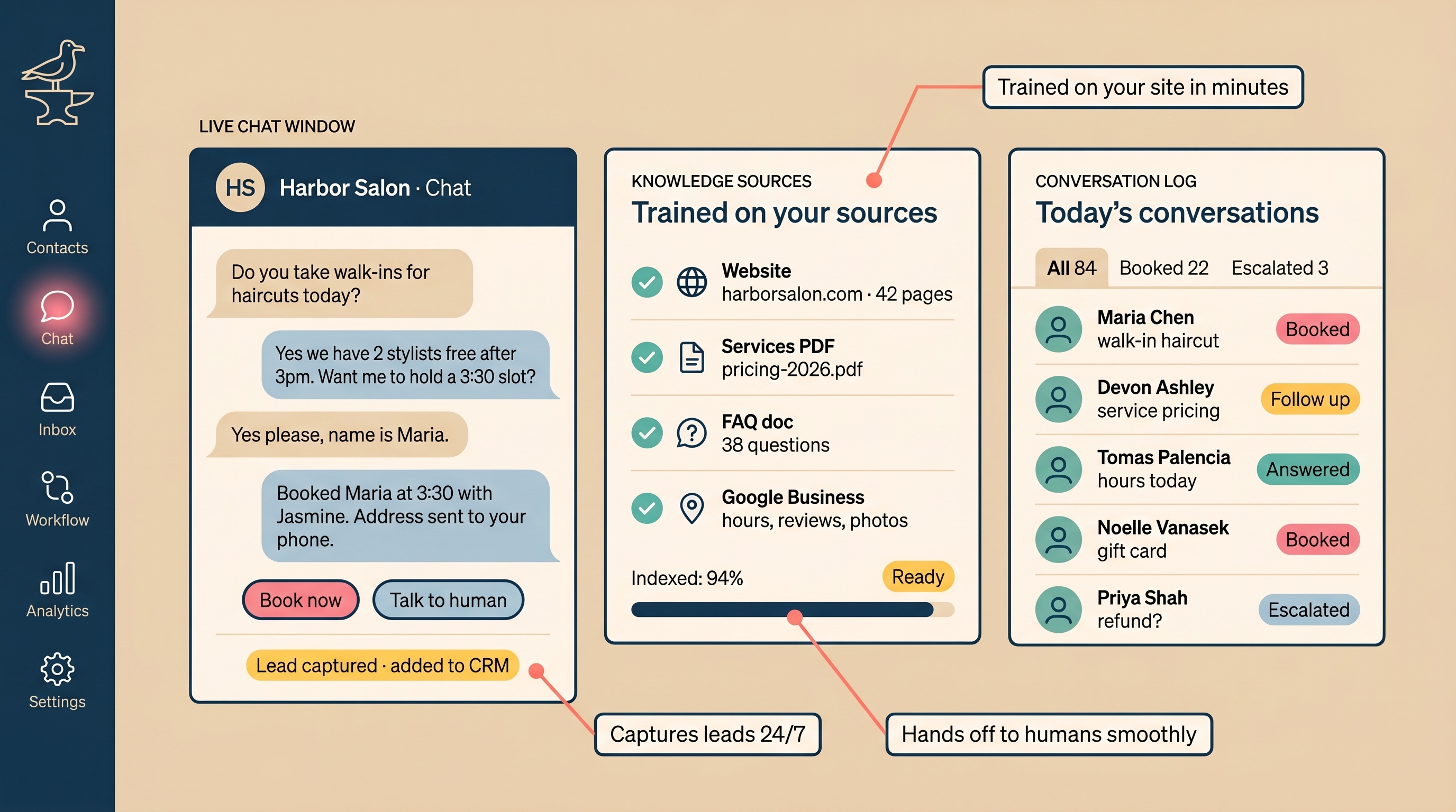 AI Chat Bots - Laguna Foundry